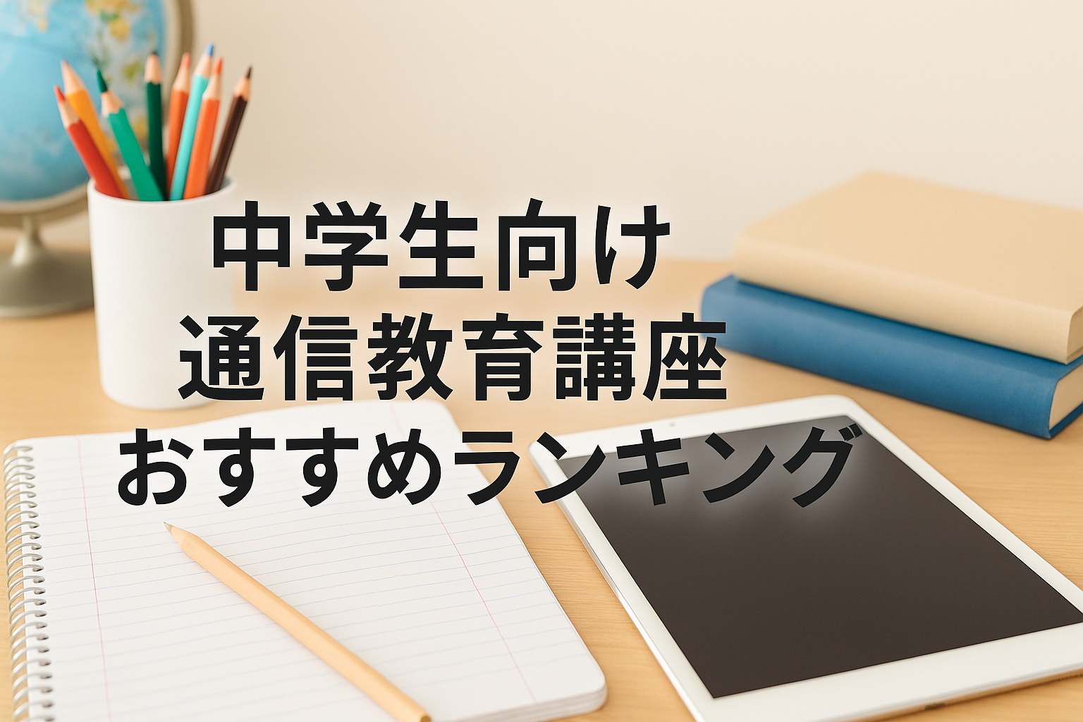 テスト得点力で選ぶ！中学生向け通信教育講座おすすめランキング